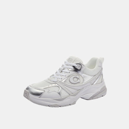 CCN31-Mesh Sneaker-Light Grey/Optic White