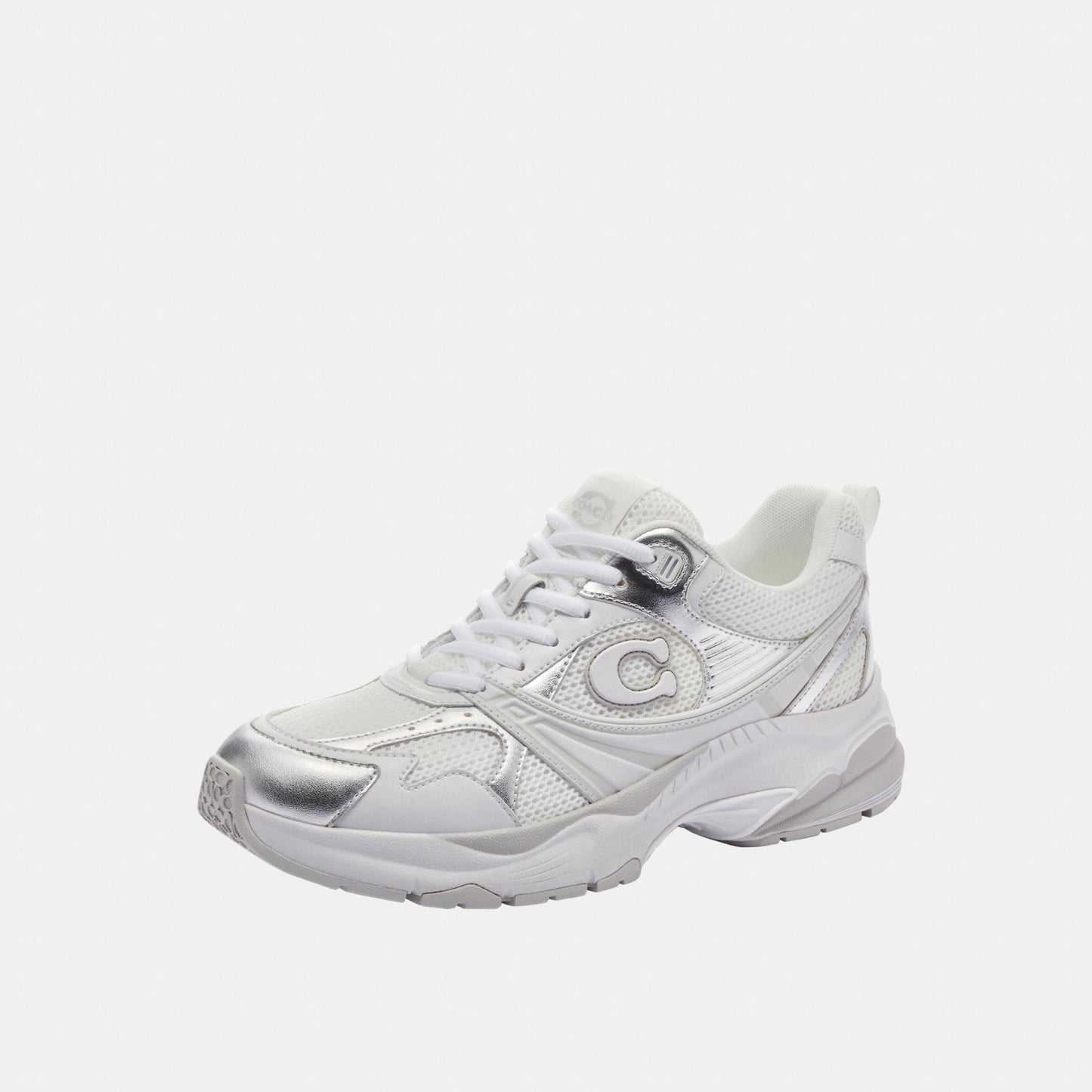 CCN31-Mesh Sneaker-Light Grey/Optic White