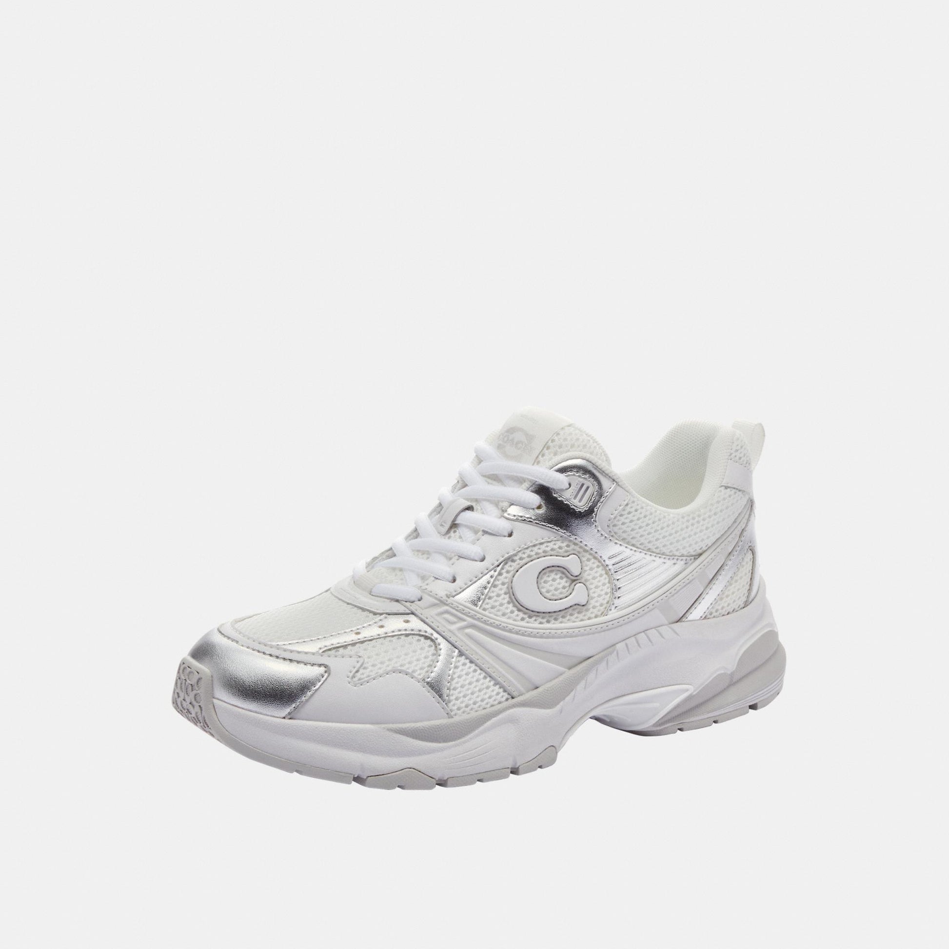 CCN31-Mesh Sneaker-Light Grey/Optic White