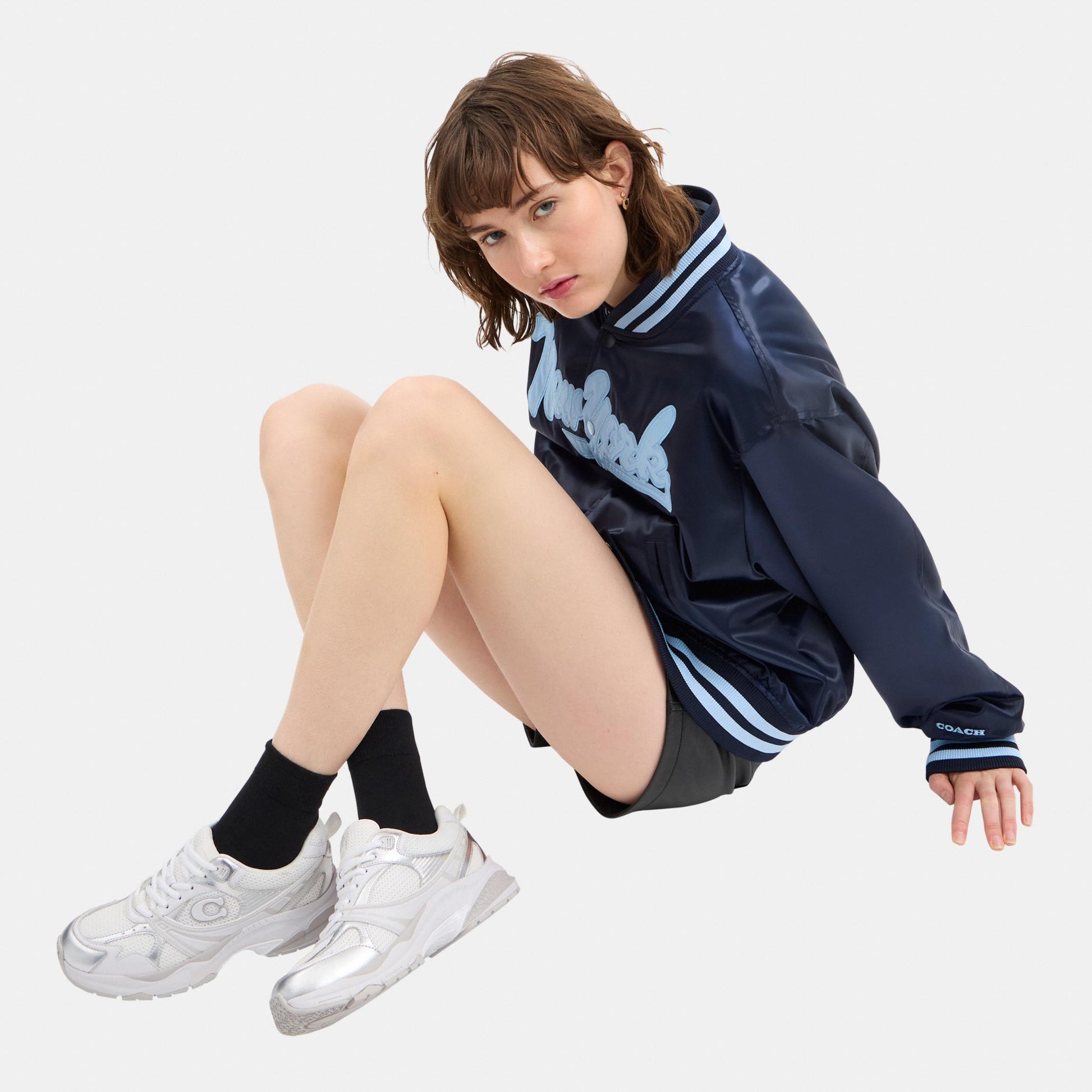 CCN31-Mesh Sneaker-Light Grey/Optic White