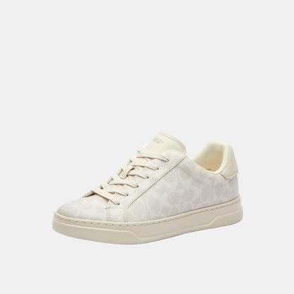 CCN67-High Line Sneaker in Signature Canvas-Off White