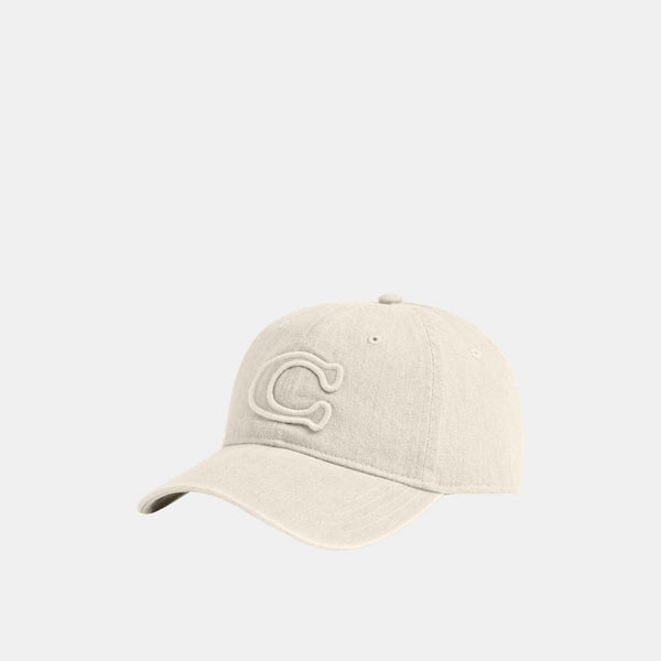 Sculpted C Baseball Hat