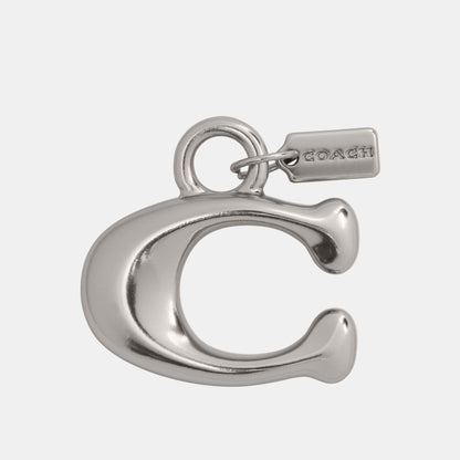 CCQ38-Small Signature Shoe Charm-Lh/Silver