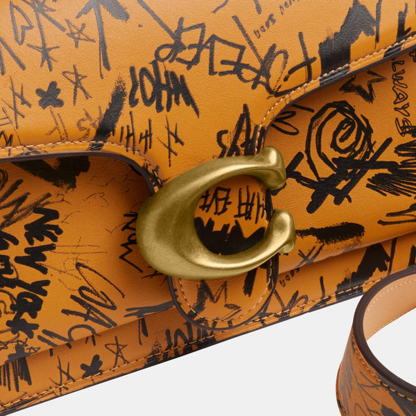 Tabby Shoulder Bag 26 With Graffiti Print