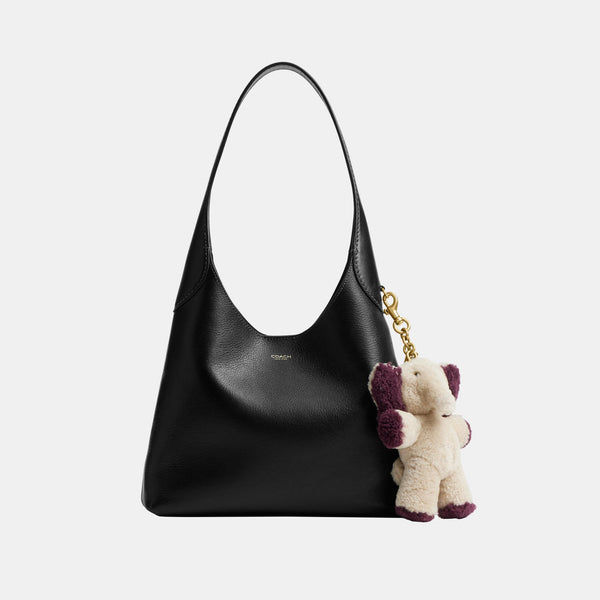 Ellie Elephant Plushie Bag Charm In Shearling