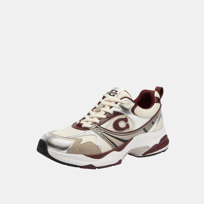 CCT05-Mesh Sneaker-Merlot Multi