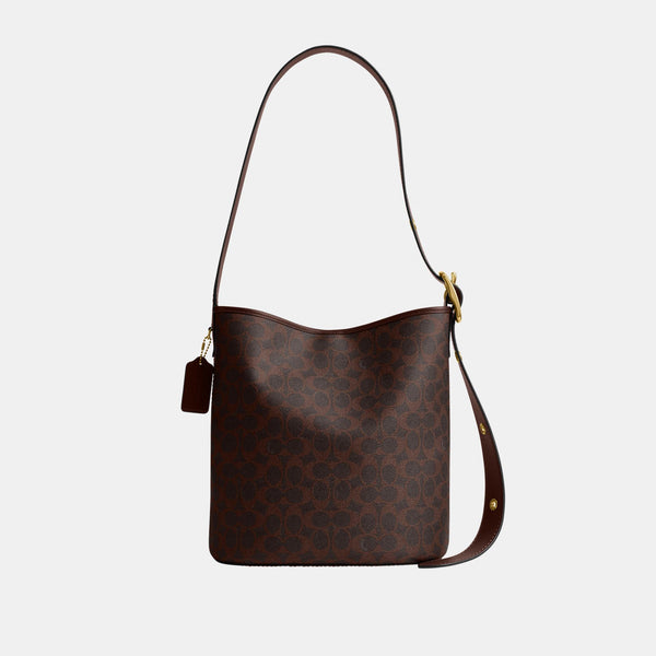 Bleecker Bucket Bag In Signature Canvas