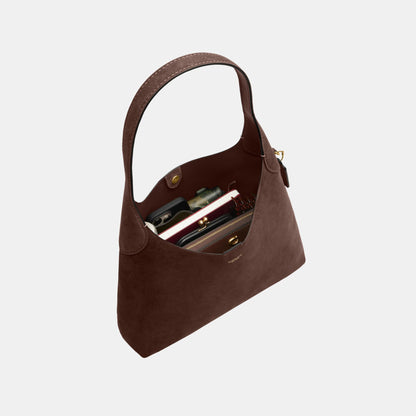 CCU01-Brooklyn Shoulder Bag 34-B4/Dark Chocolate