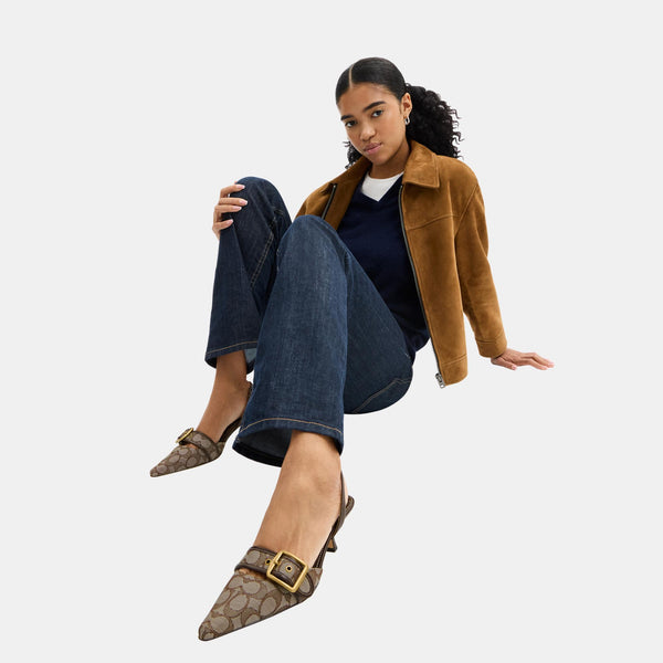 Margot Slingback in Signature Jacquard