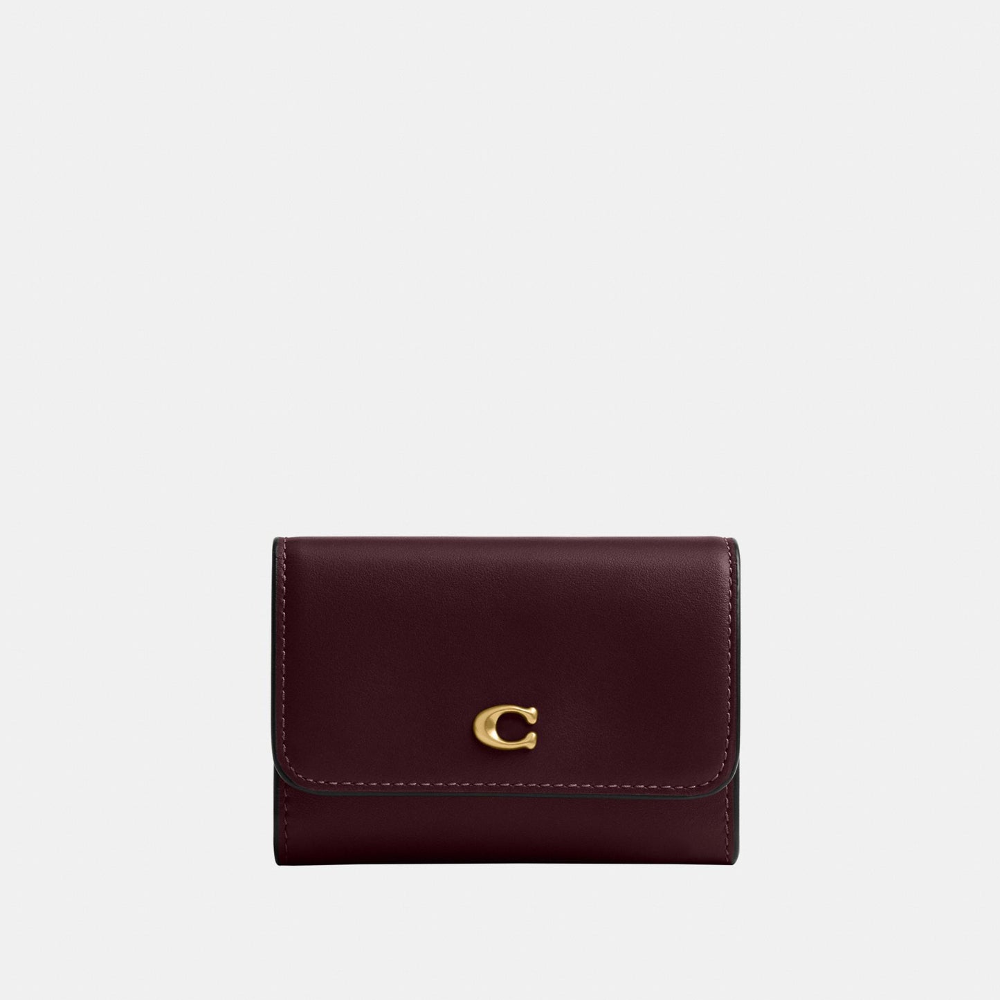 CCW82-Essential Flap Card Case-B4/Merlot