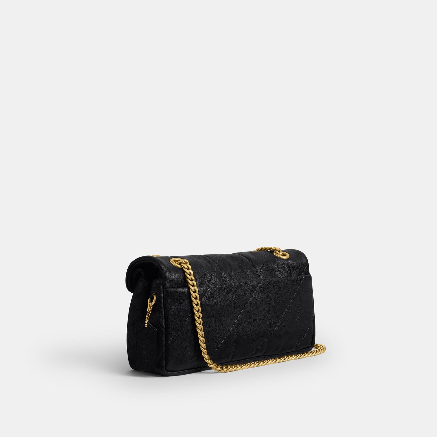 CCW83-Soft Quilted Tabby Shoulder Bag 26-B4/Pecan