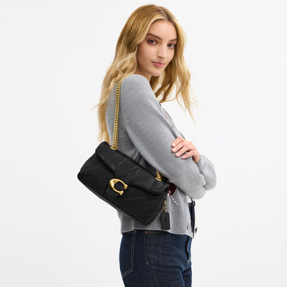 CCW83-Soft Quilted Tabby Shoulder Bag 26-B4/Maple