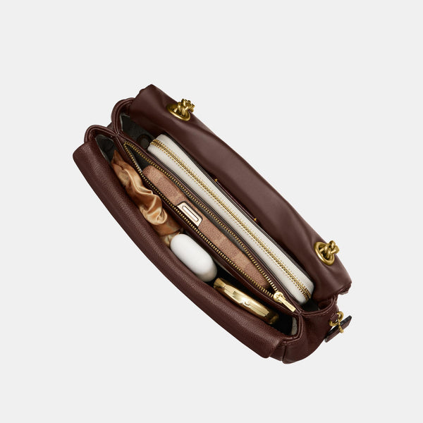 Soft Quilted Tabby Shoulder Bag 26