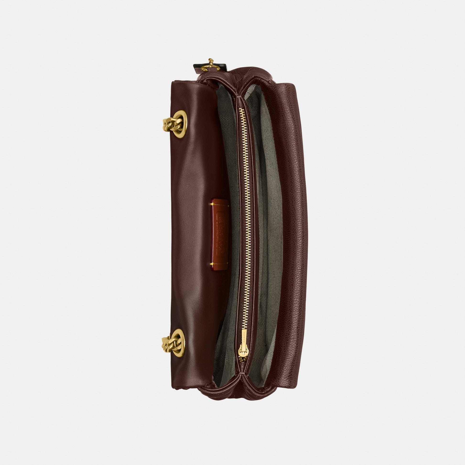 CCW83-Soft Quilted Tabby Shoulder Bag 26-B4/Maple