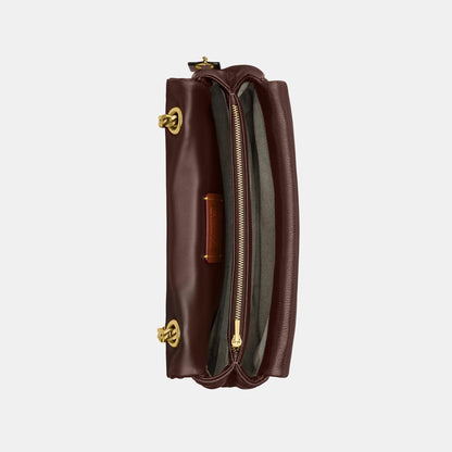 CCW83-Soft Quilted Tabby Shoulder Bag 26-B4/Maple