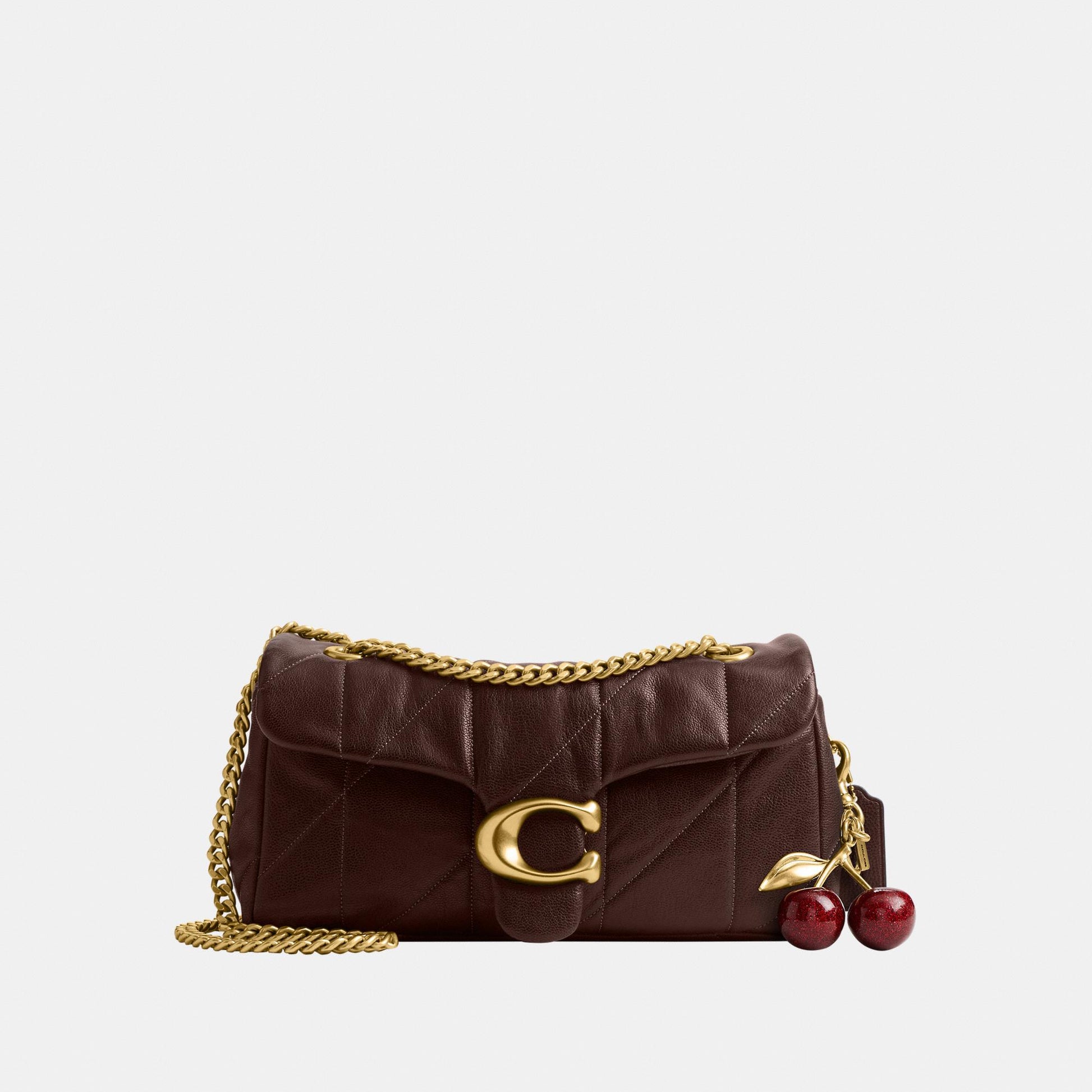 CCW83-Soft Quilted Tabby Shoulder Bag 26-B4/Maple