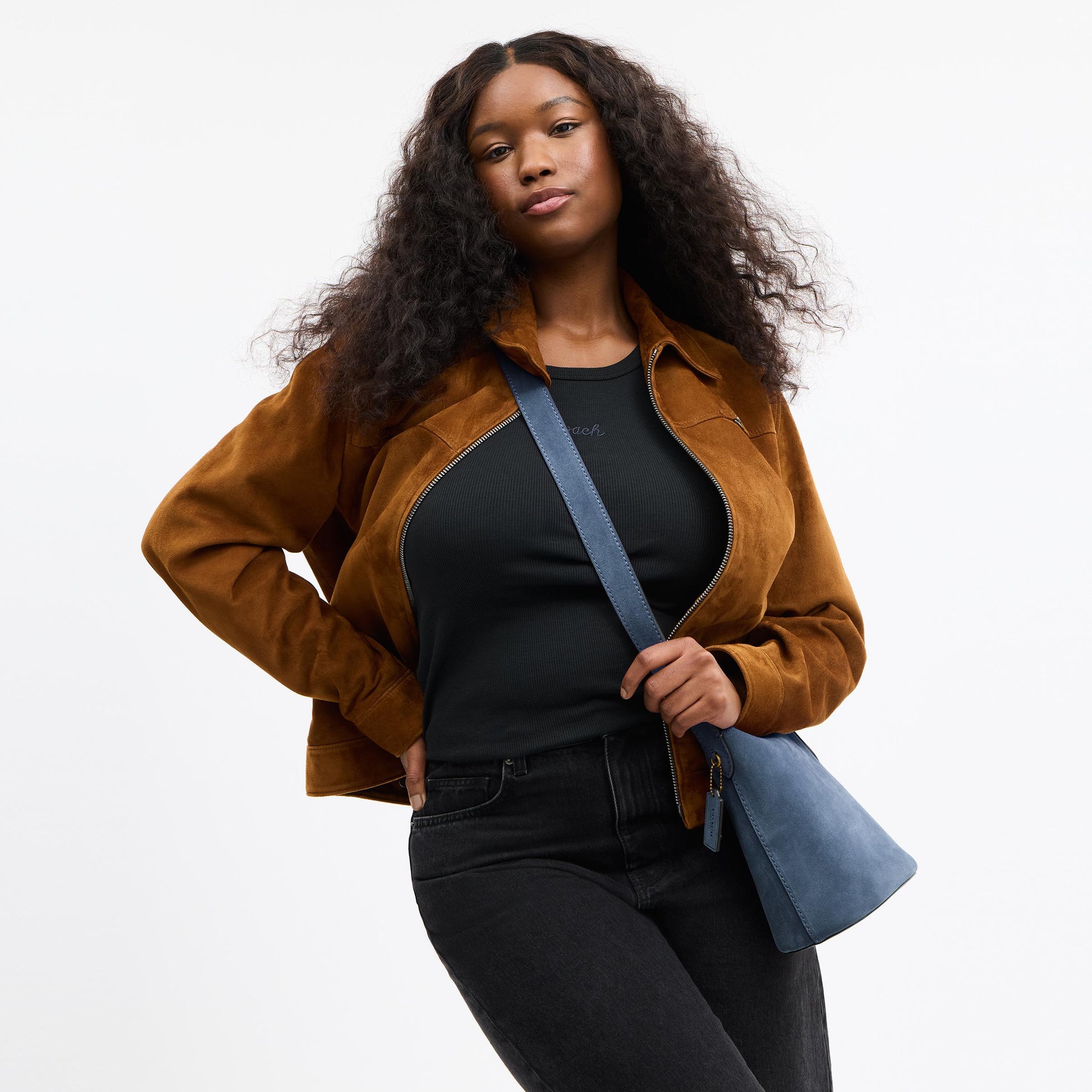 CCW84-Bleecker Bucket Bag 21-B4/Light Denim