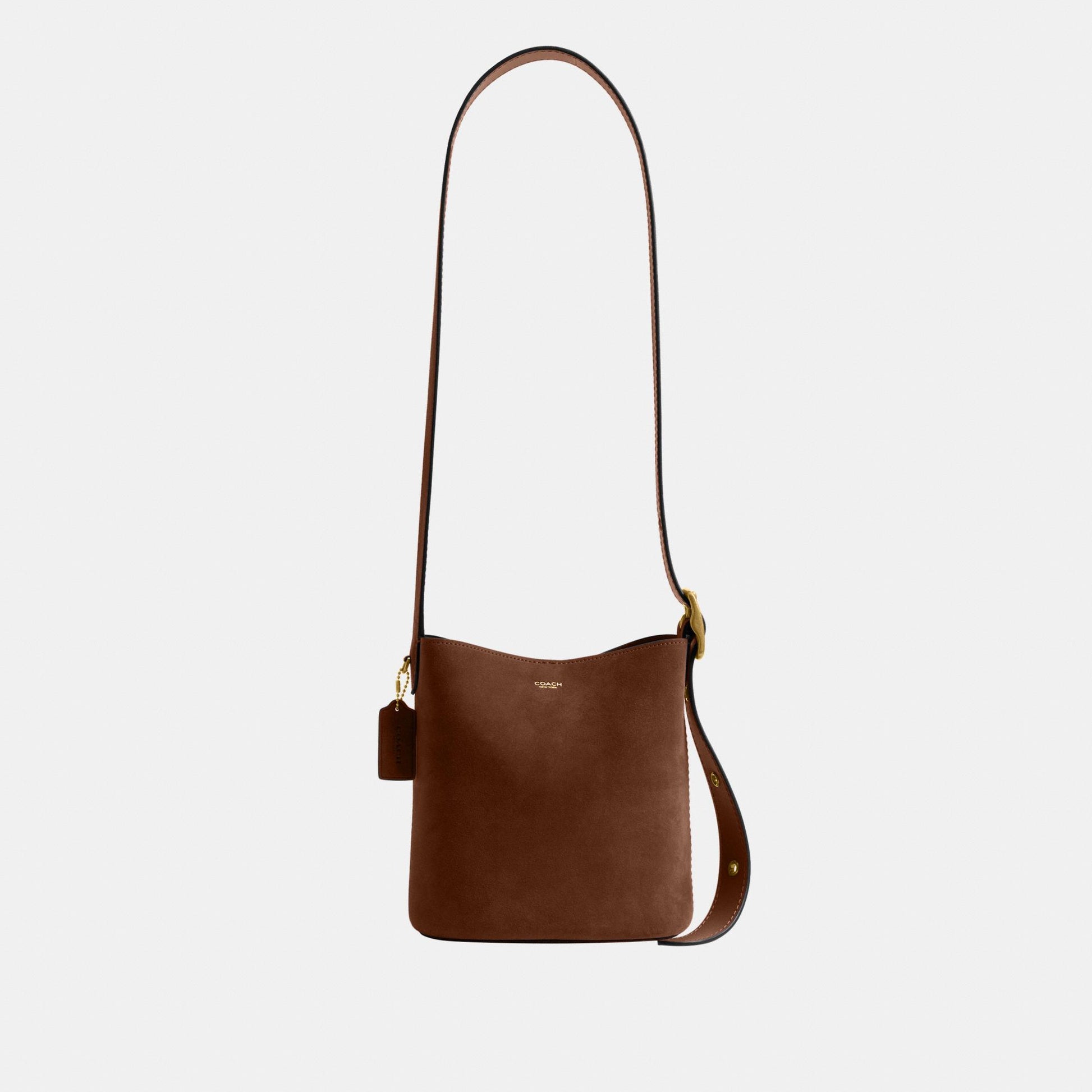 CCW84-Bleecker Bucket Bag 21-B4/Warm Brown