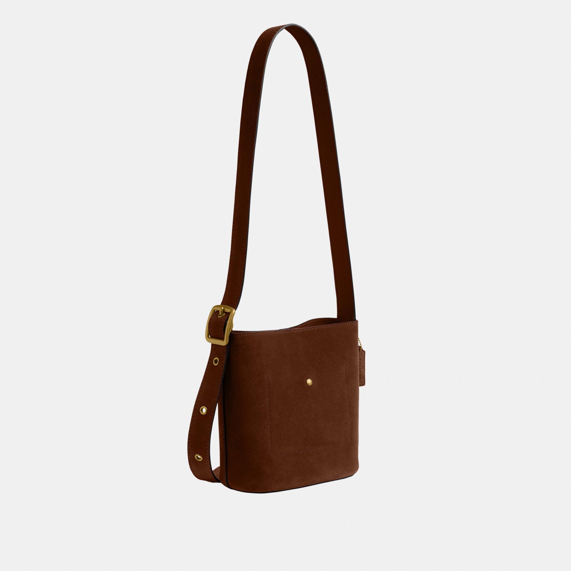 CCW84-Bleecker Bucket Bag 21-B4/Warm Brown