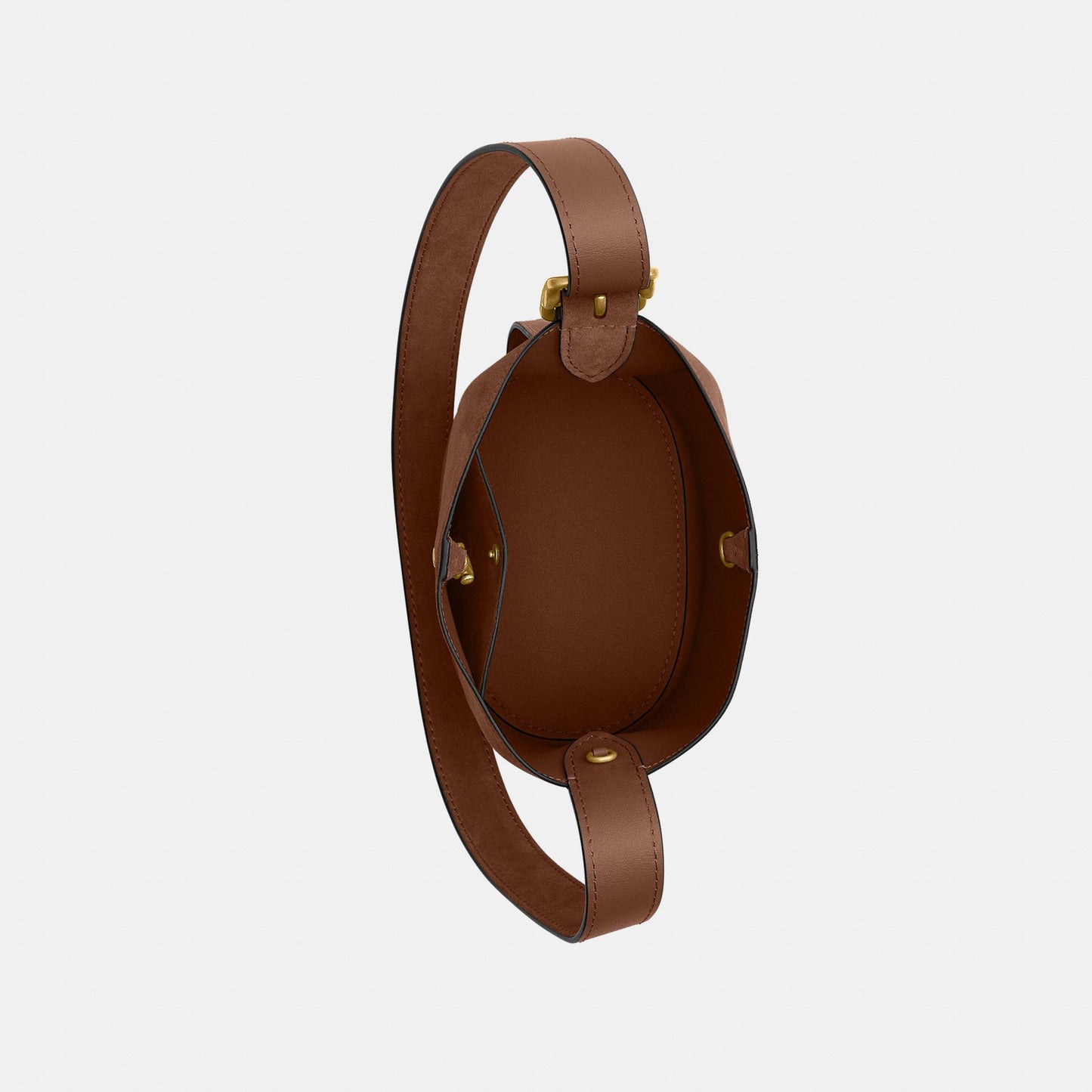 CCW84-Bleecker Bucket Bag 21-B4/Warm Brown