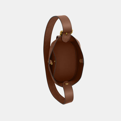 CCW84-Bleecker Bucket Bag 21-B4/Warm Brown