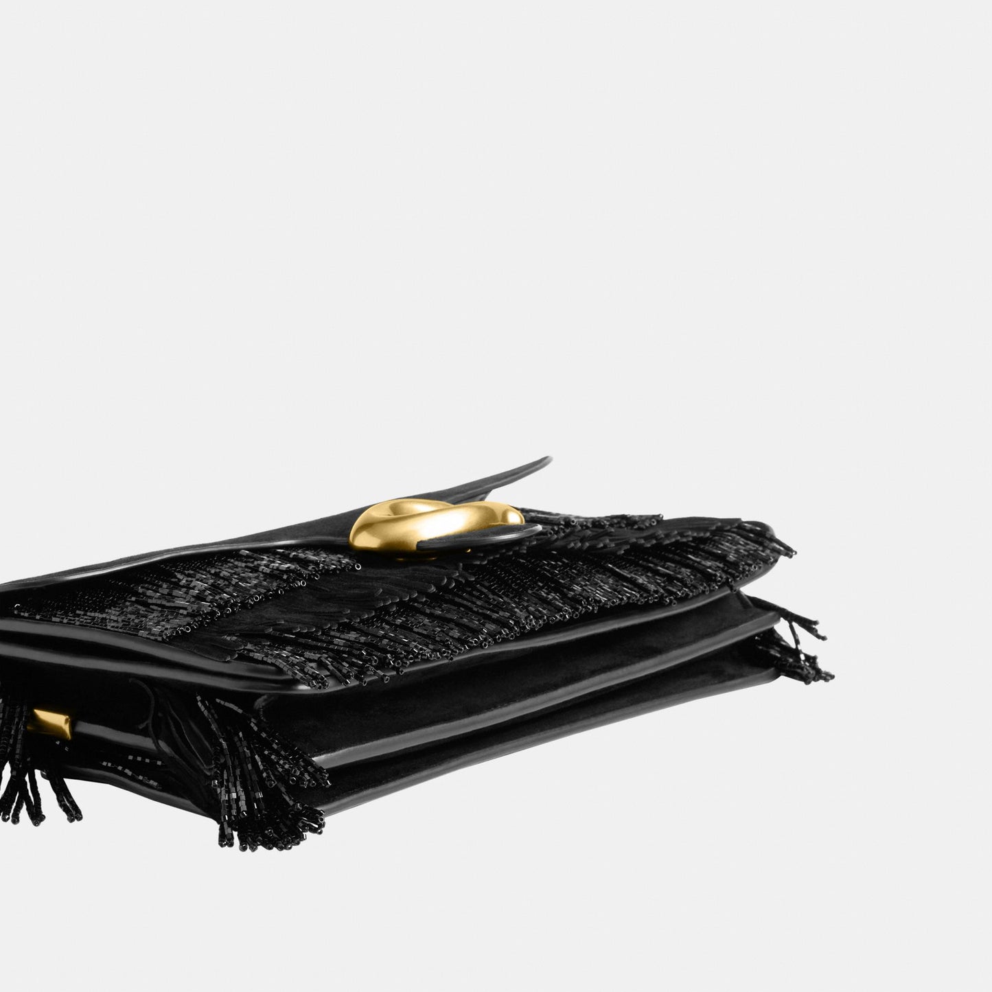 CCW91-Cryst Bd Frnge Tby 26-B4/Black