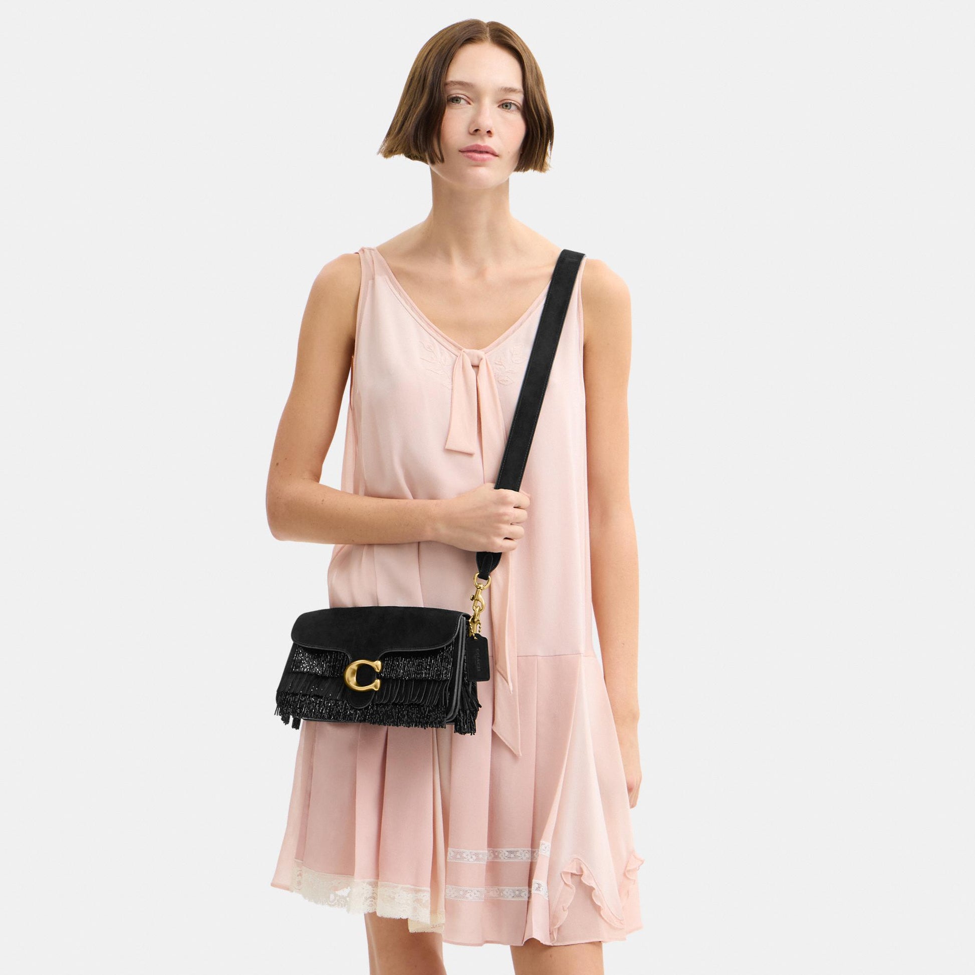 CCW91-Cryst Bd Frnge Tby 26-B4/Black