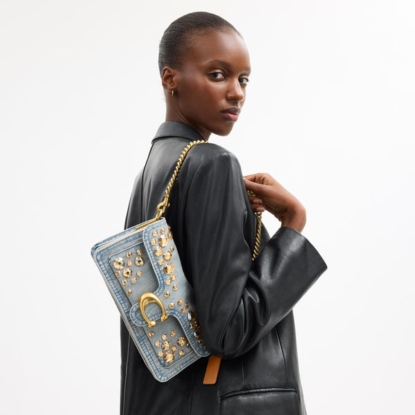 Tabby Shoulder Bag 26 With Crystal