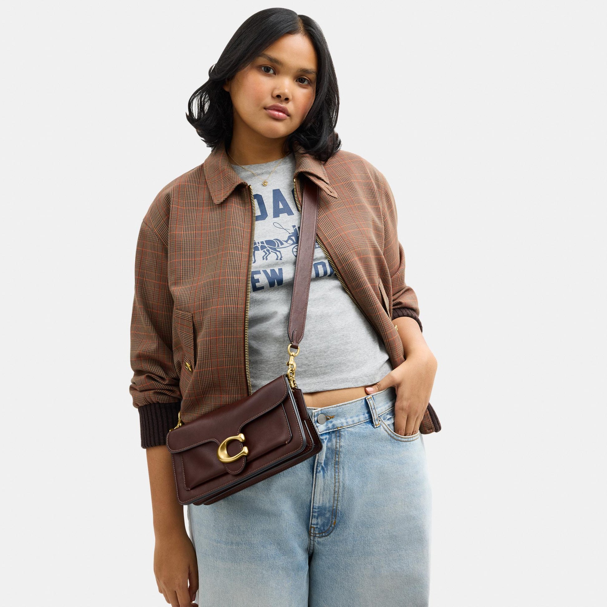 CCX04-Tabby Shoulder Bag 26-B4/Maple