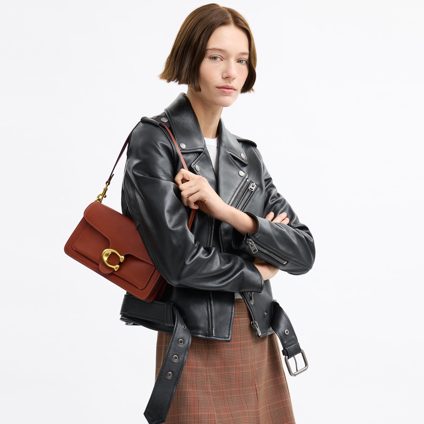 CCX04-Tabby Shoulder Bag 26-B4/Brown