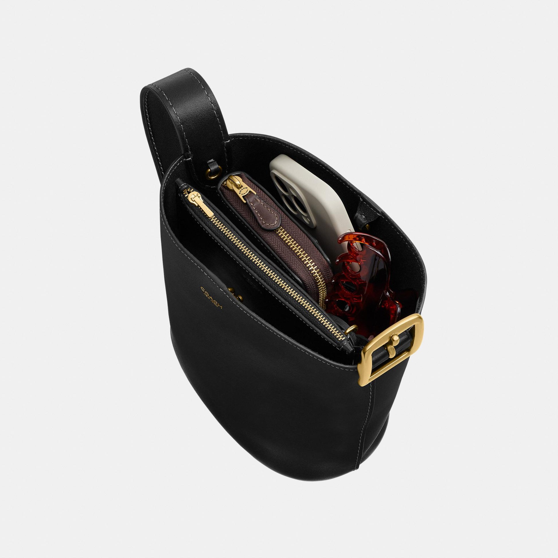 CCX07-Bleecker Bucket Bag 21-B4/Black