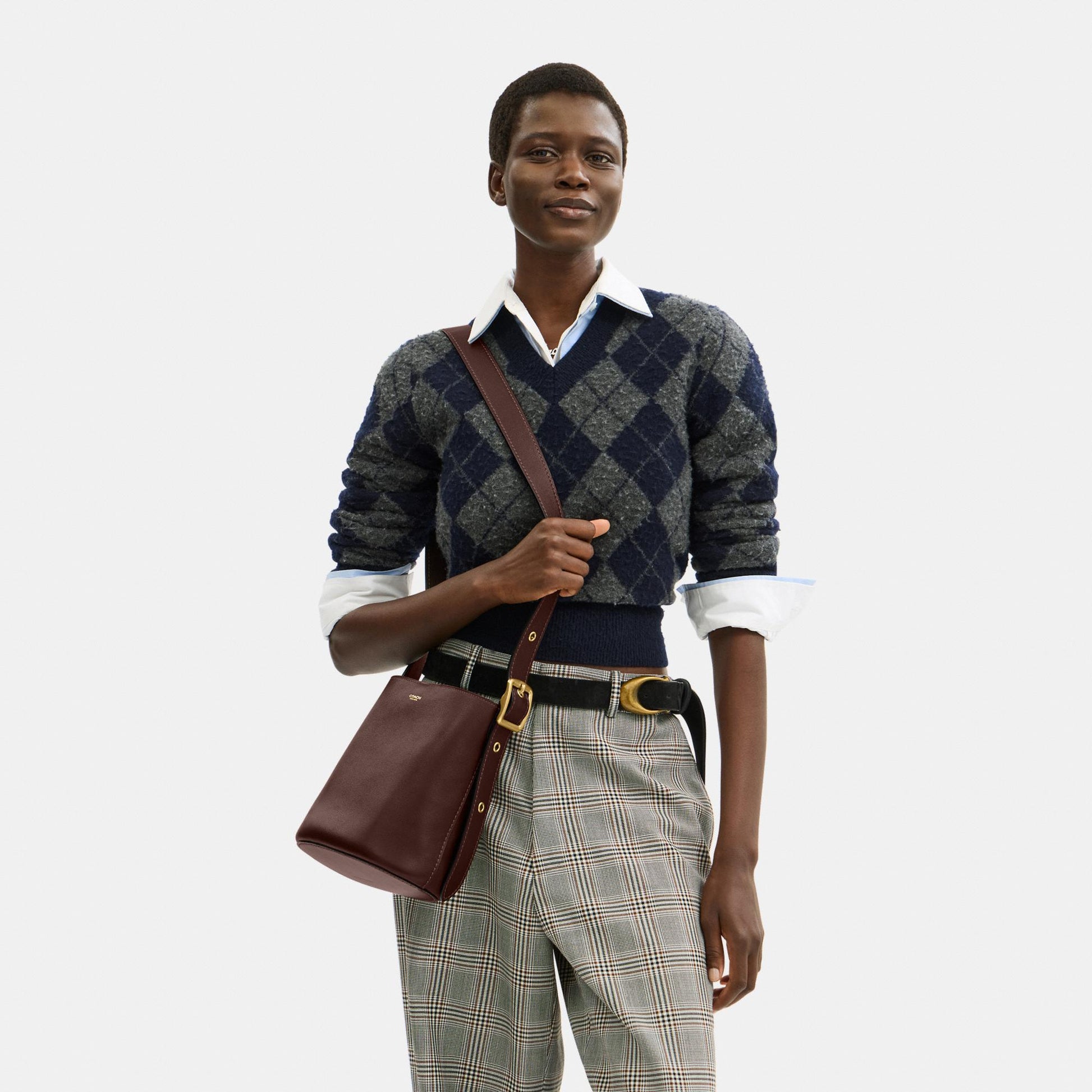 CCX07-Bleecker Bucket Bag 21-B4/Maple