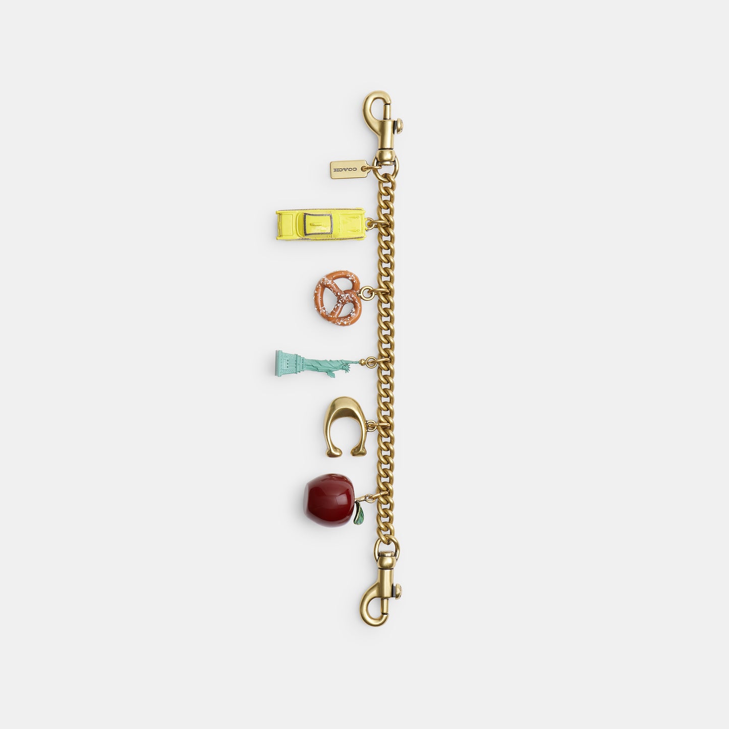 CCX50-New York Motif Chain Bag Charm-B4/Multi