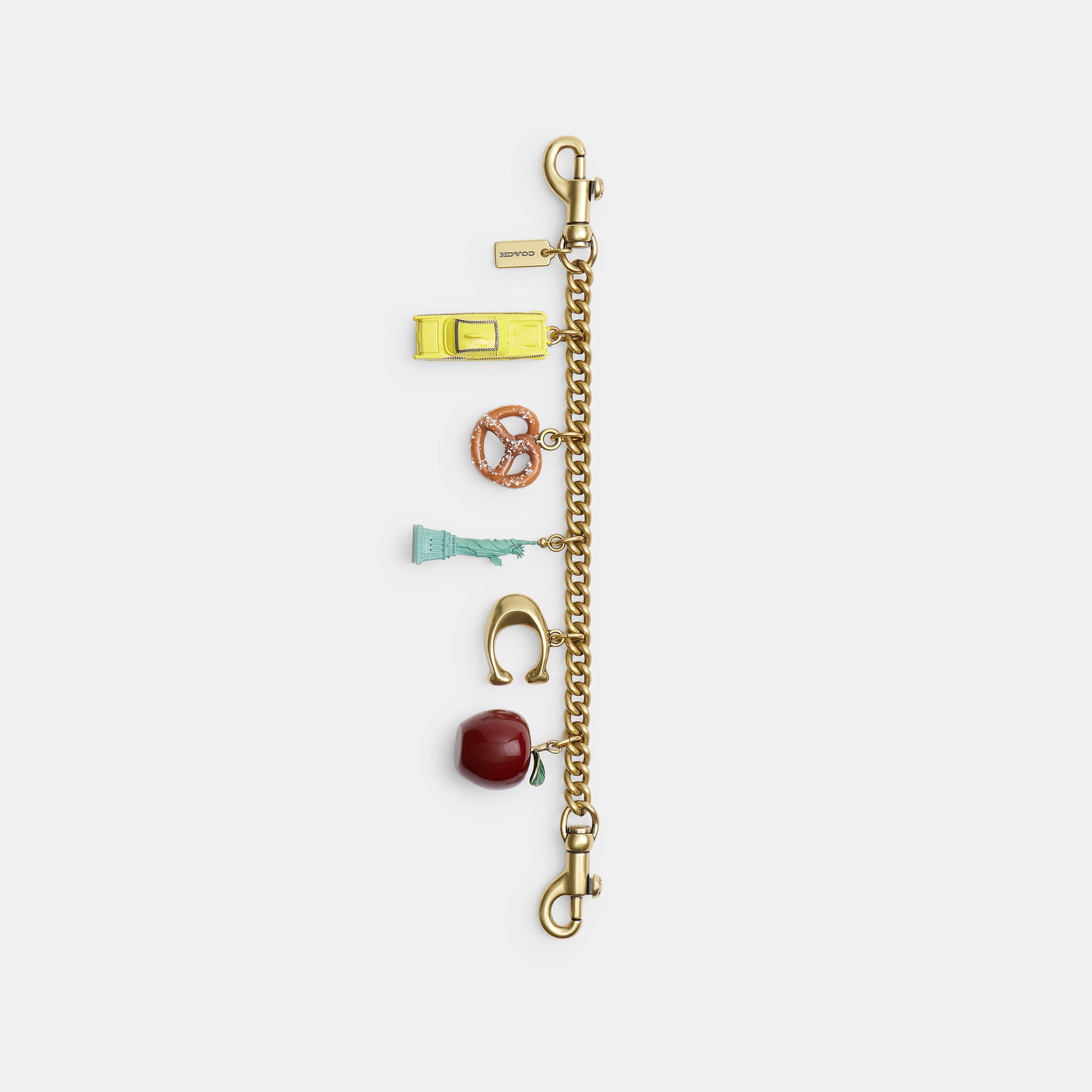 CCX50-New York Motif Chain Bag Charm-B4/Multi