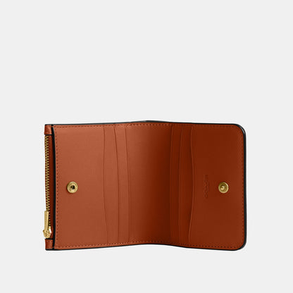 CCY13-Essential Slim Billfold Wallet-B4/Amber Brown