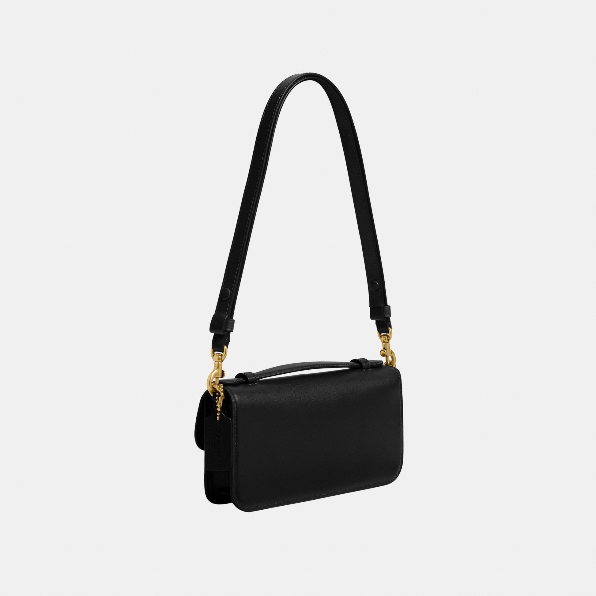 CCY30-Elora Top Handle Crossbody Bag-B4/Black