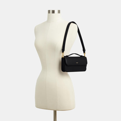 CCY30-Elora Top Handle Crossbody Bag-B4/Black