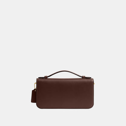 CCY30-Elora Top Handle Crossbody Bag-B4/Maple