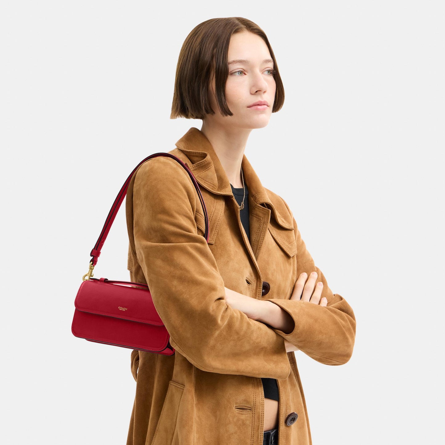 CCY30-Elora Top Handle Crossbody Bag-B4/Poppy