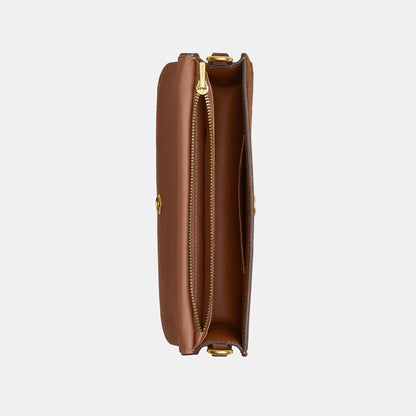 CCY31-Elora Top Handle Crossbody Bag-B4/Warm Brown