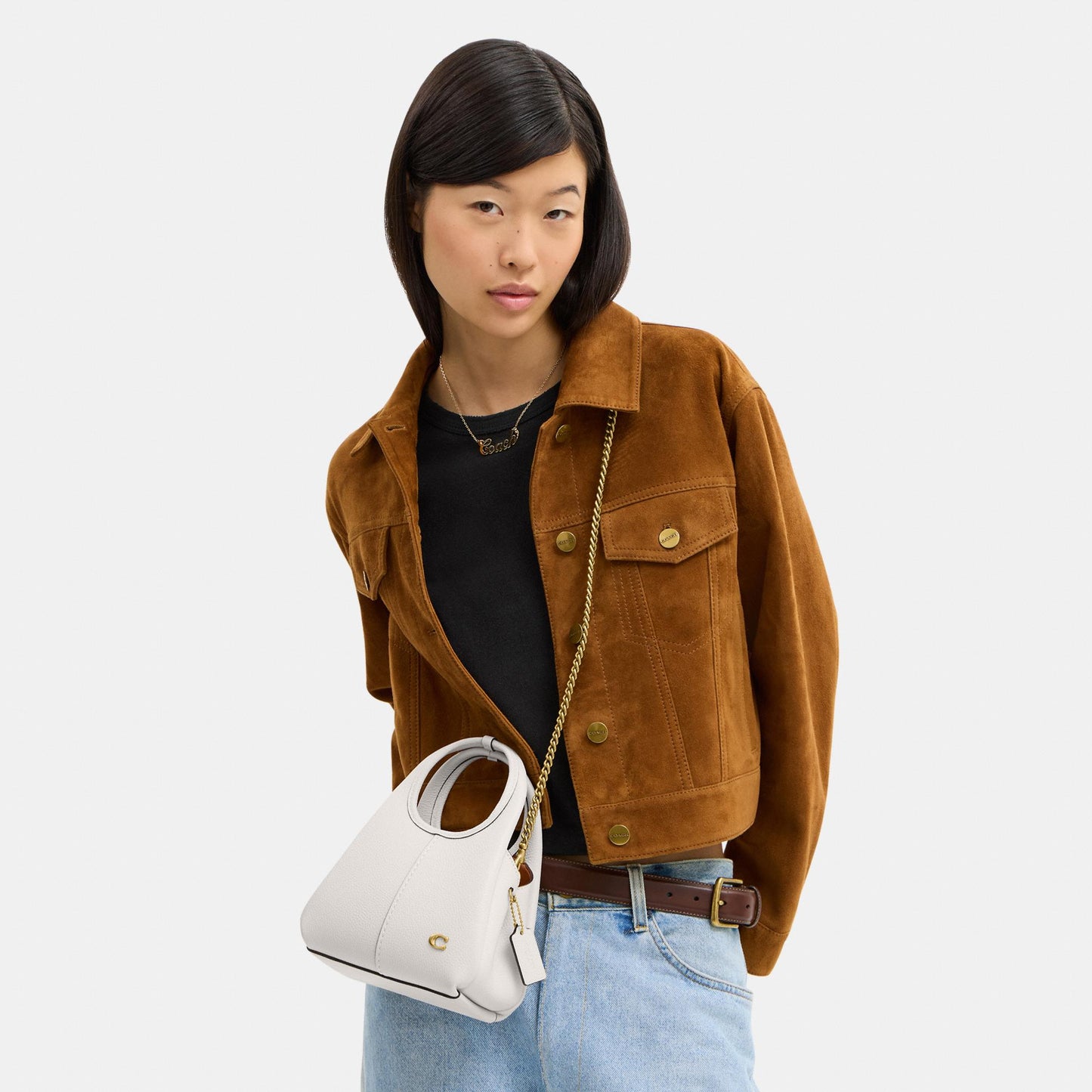 CCY32-Lana Shoulder Bag 19-B4/Chalk