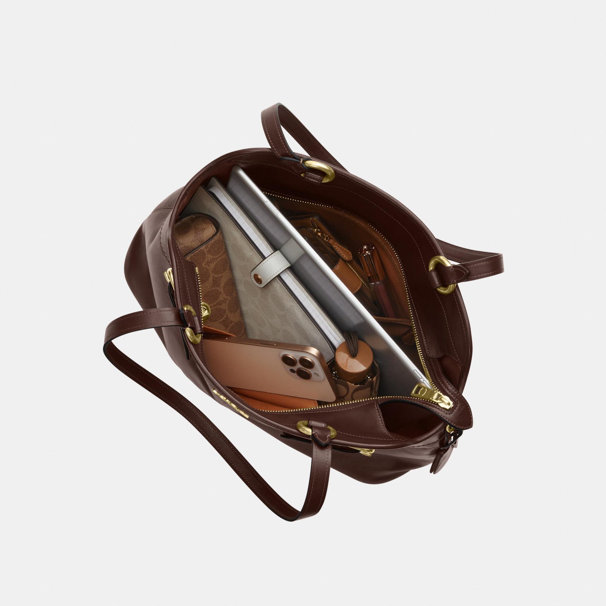 CCZ07-Easton Tote Bag-Im/Maple