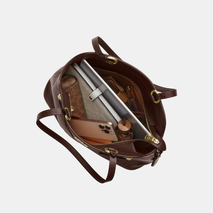 CCZ07-Easton Tote Bag-Im/Maple