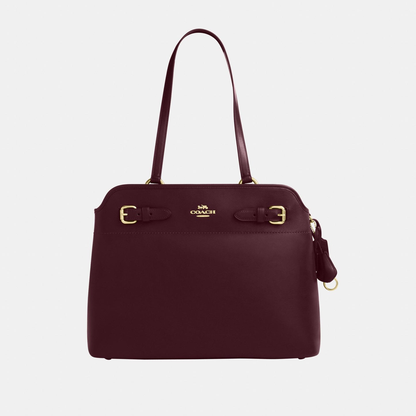 CCZ07-Easton Tote Bag-Im/Dark Wine