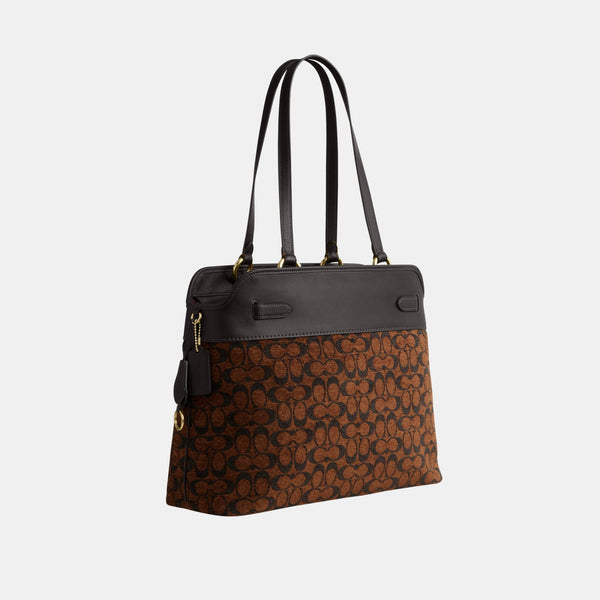 Easton Tote Bag In Signature Chenille