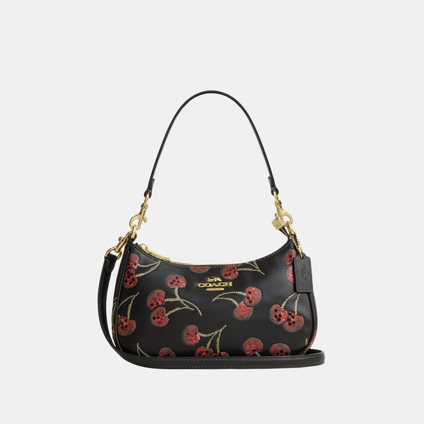 Teri Shoulder Bag with Cherry Print