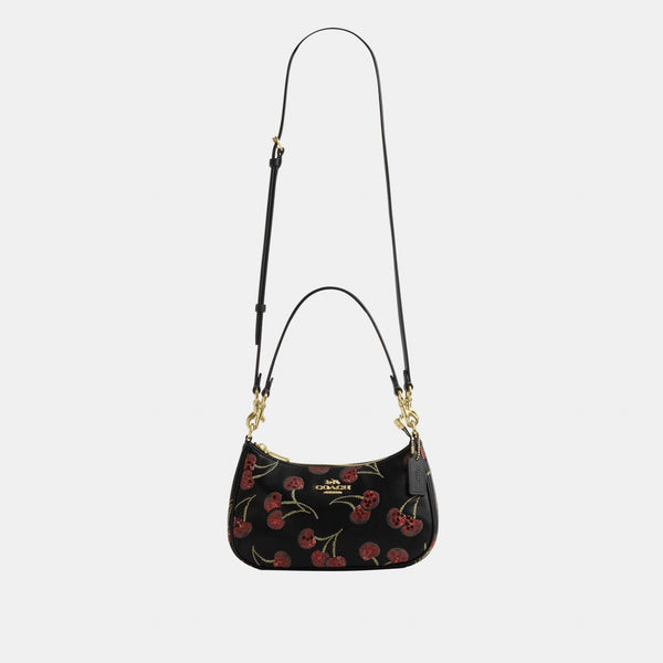 Teri Shoulder Bag with Cherry Print