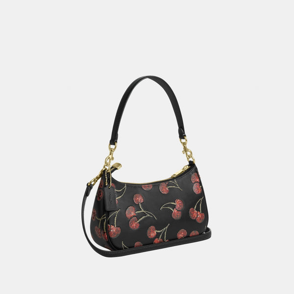 Teri Shoulder Bag with Cherry Print