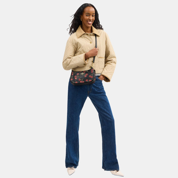 Teri Shoulder Bag with Cherry Print