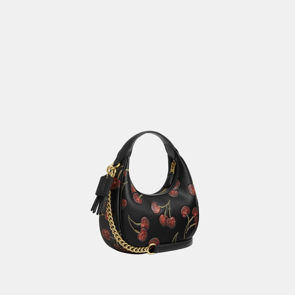 Carmen Mini Crossbody Bag with Cherry Print